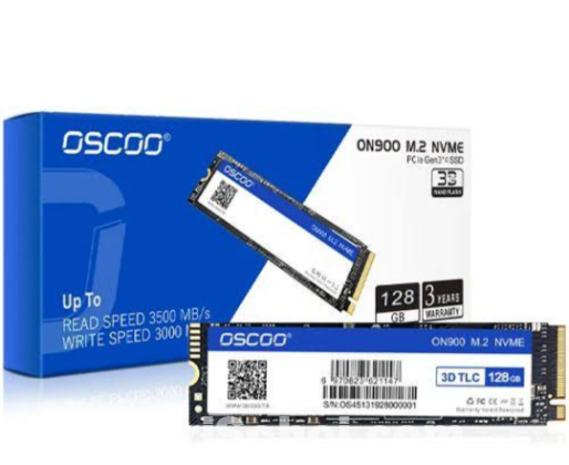 OSCOOn n900 NVME ssd 128gb